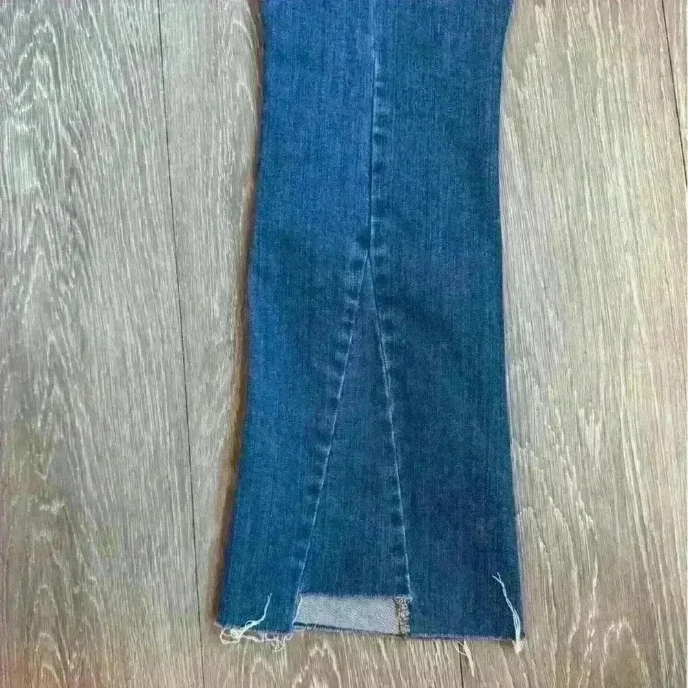Madewell High Rise Cali Demi-Boot Jeans -Kemper Wash: Back-Seam Edition Size 27 - Picture 13 of 14